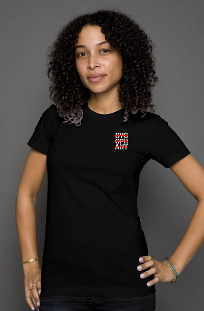 Womens Embroidered Logo T-Shirt