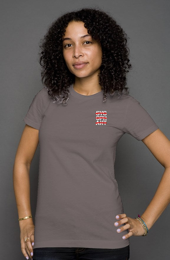 Womens Embroidered Logo T-Shirt