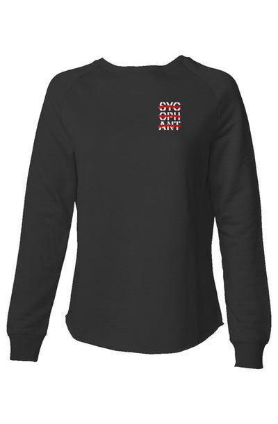 Womens Lightweight Embroidered Logo Sweatshirt
