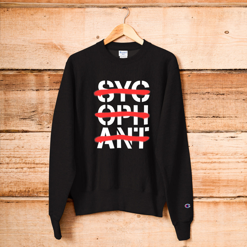 NoSycophants X Champion Sweatshirt